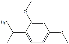 1-(2,4-dimethoxyphenyl)ethanamine Struktur