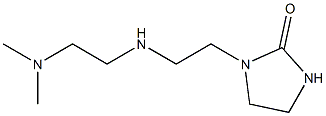 1-(2-{[2-(dimethylamino)ethyl]amino}ethyl)imidazolidin-2-one Struktur