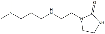 1-(2-{[3-(dimethylamino)propyl]amino}ethyl)imidazolidin-2-one Struktur