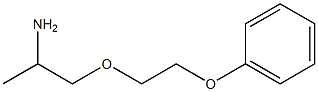 1-(2-phenoxyethoxy)propan-2-amine Struktur