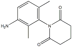 1-(3-amino-2,6-dimethylphenyl)piperidine-2,6-dione Struktur