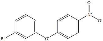 1-(3-bromophenoxy)-4-nitrobenzene Struktur