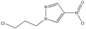 1-(3-chloropropyl)-4-nitro-1H-pyrazole Struktur