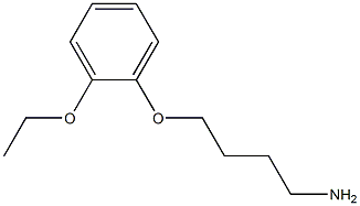 1-(4-aminobutoxy)-2-ethoxybenzene Struktur