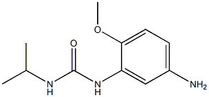 1-(5-amino-2-methoxyphenyl)-3-propan-2-ylurea Struktur