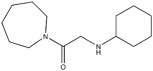 1-(azepan-1-yl)-2-(cyclohexylamino)ethan-1-one Struktur