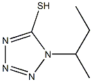 1-(butan-2-yl)-1H-1,2,3,4-tetrazole-5-thiol Struktur