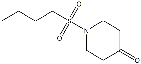 1-(butylsulfonyl)piperidin-4-one Struktur