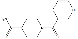 1-(piperidin-3-ylcarbonyl)piperidine-4-carboxamide Struktur