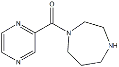 1-(pyrazin-2-ylcarbonyl)-1,4-diazepane Struktur