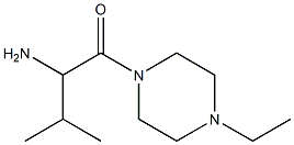 1-[(4-ethylpiperazin-1-yl)carbonyl]-2-methylpropylamine Struktur