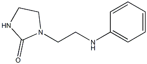 1-[2-(phenylamino)ethyl]imidazolidin-2-one Struktur