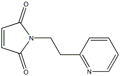 1-[2-(pyridin-2-yl)ethyl]-2,5-dihydro-1H-pyrrole-2,5-dione Struktur