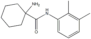 1-amino-N-(2,3-dimethylphenyl)cyclohexanecarboxamide Struktur