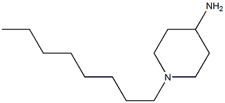 1-octylpiperidin-4-amine Struktur