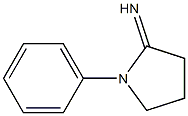 1-phenylpyrrolidin-2-imine Struktur