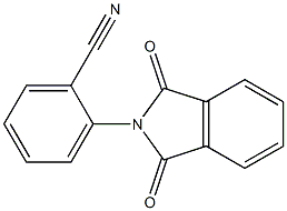 2-(1,3-dioxo-1,3-dihydro-2H-isoindol-2-yl)benzonitrile Struktur