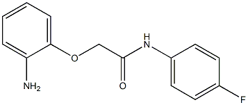 2-(2-aminophenoxy)-N-(4-fluorophenyl)acetamide Struktur