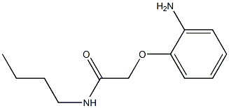 2-(2-aminophenoxy)-N-butylacetamide Struktur