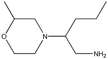 2-(2-methylmorpholin-4-yl)pentan-1-amine Struktur