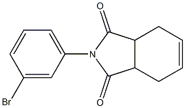 2-(3-bromophenyl)-3a,4,7,7a-tetrahydro-1H-isoindole-1,3(2H)-dione Struktur