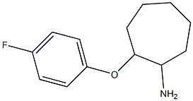 2-(4-fluorophenoxy)cycloheptanamine Struktur