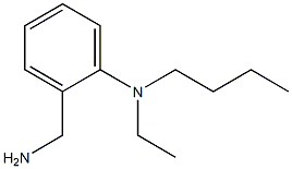 2-(aminomethyl)-N-butyl-N-ethylaniline Struktur