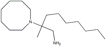 2-(azocan-1-yl)-2-methylnonan-1-amine Struktur