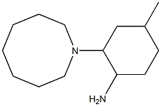 2-(azocan-1-yl)-4-methylcyclohexan-1-amine Struktur