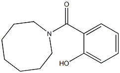 2-(azocan-1-ylcarbonyl)phenol Struktur