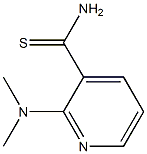 2-(dimethylamino)pyridine-3-carbothioamide Struktur