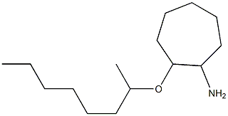 2-(octan-2-yloxy)cycloheptan-1-amine Struktur