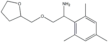 2-(oxolan-2-ylmethoxy)-1-(2,4,6-trimethylphenyl)ethan-1-amine Struktur