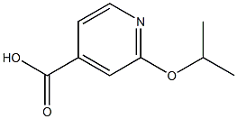 2-(propan-2-yloxy)pyridine-4-carboxylic acid Struktur