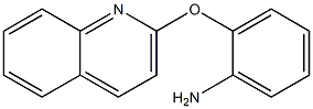 2-(quinolin-2-yloxy)aniline Struktur