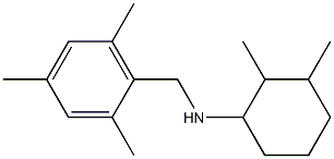 2,3-dimethyl-N-[(2,4,6-trimethylphenyl)methyl]cyclohexan-1-amine Struktur