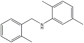 2,5-dimethyl-N-[(2-methylphenyl)methyl]aniline Struktur