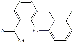 2-[(2,3-dimethylphenyl)amino]pyridine-3-carboxylic acid Struktur