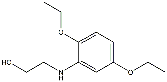 2-[(2,5-diethoxyphenyl)amino]ethan-1-ol Struktur