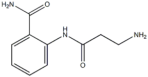 2-[(3-aminopropanoyl)amino]benzamide Struktur