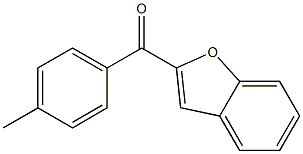 2-[(4-methylphenyl)carbonyl]-1-benzofuran Struktur