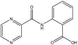 2-[(pyrazin-2-ylcarbonyl)amino]benzoic acid Struktur