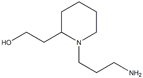 2-[1-(3-aminopropyl)piperidin-2-yl]ethanol Struktur