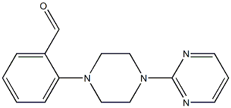 2-[4-(pyrimidin-2-yl)piperazin-1-yl]benzaldehyde Struktur