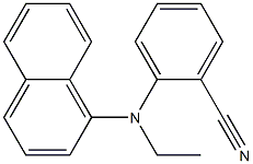 2-[ethyl(naphthalen-1-yl)amino]benzonitrile Struktur