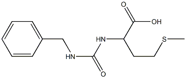 2-{[(benzylamino)carbonyl]amino}-4-(methylthio)butanoic acid Struktur