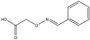 2-{[(phenylmethylidene)amino]oxy}acetic acid Struktur