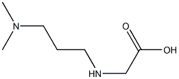 2-{[3-(dimethylamino)propyl]amino}acetic acid Struktur