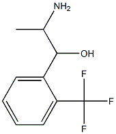 2-amino-1-[2-(trifluoromethyl)phenyl]propan-1-ol Struktur