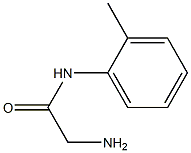 2-amino-N-(2-methylphenyl)acetamide Struktur